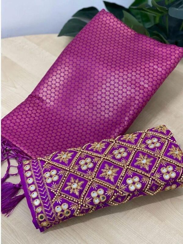 Kubera pattu saree with Blouse